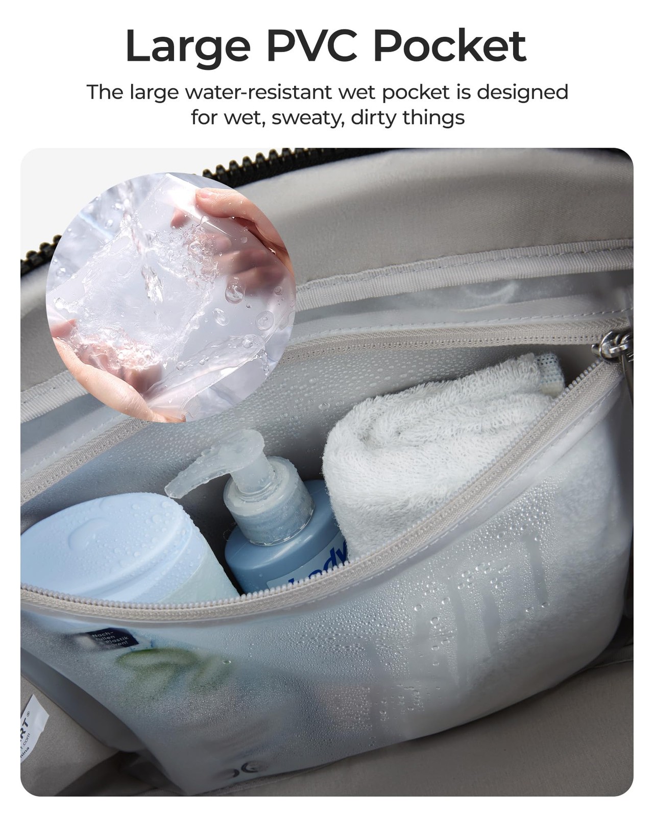 Bagsmart Duffle Bag For Travel Gym Bag For Women Wet Pocket Carry On Weekender