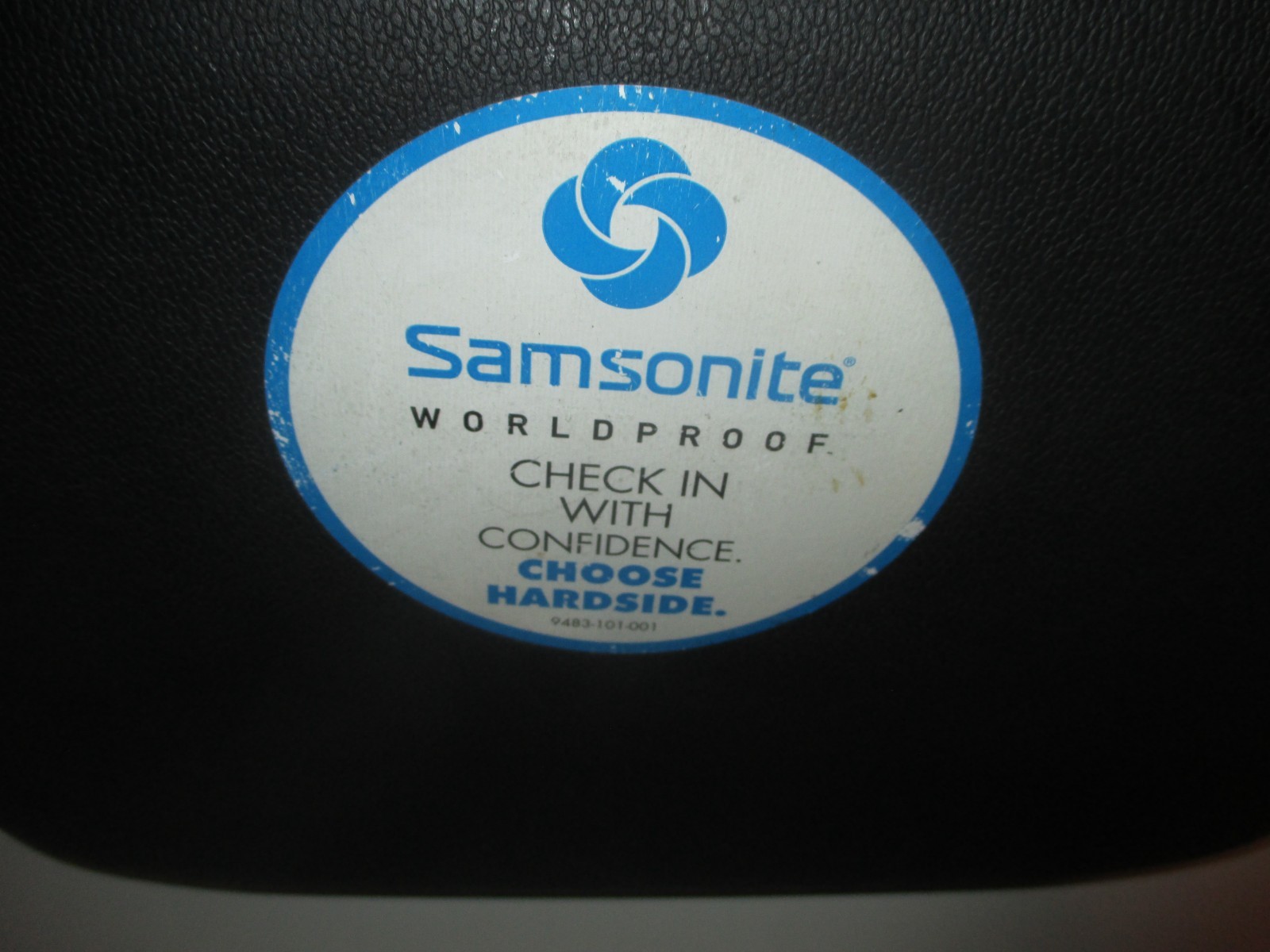 SAMSONITE EPSILON TRAIN TRAVEL BEAUTY HARDSHELL BLACK CASE 3 NUM COMBO LOCK NICE