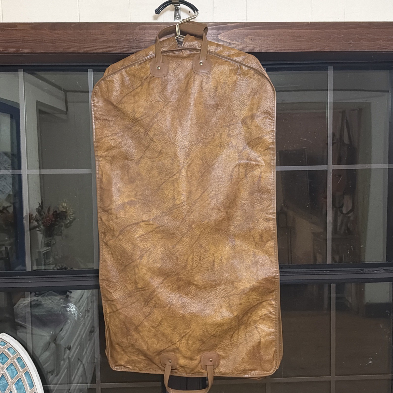 Vintage C&C Carrier Garment Bag Travel Luggage. 3 hangers included.