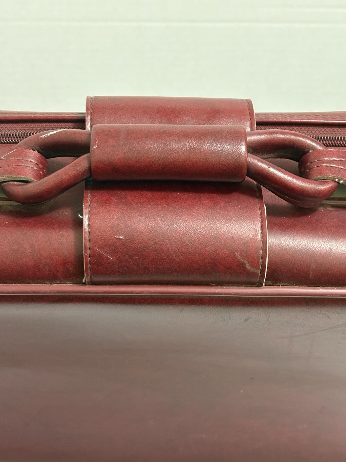 Vintage Red American Tourister Suitcase Hard Shell 70s 80s Travel Luggage 22”