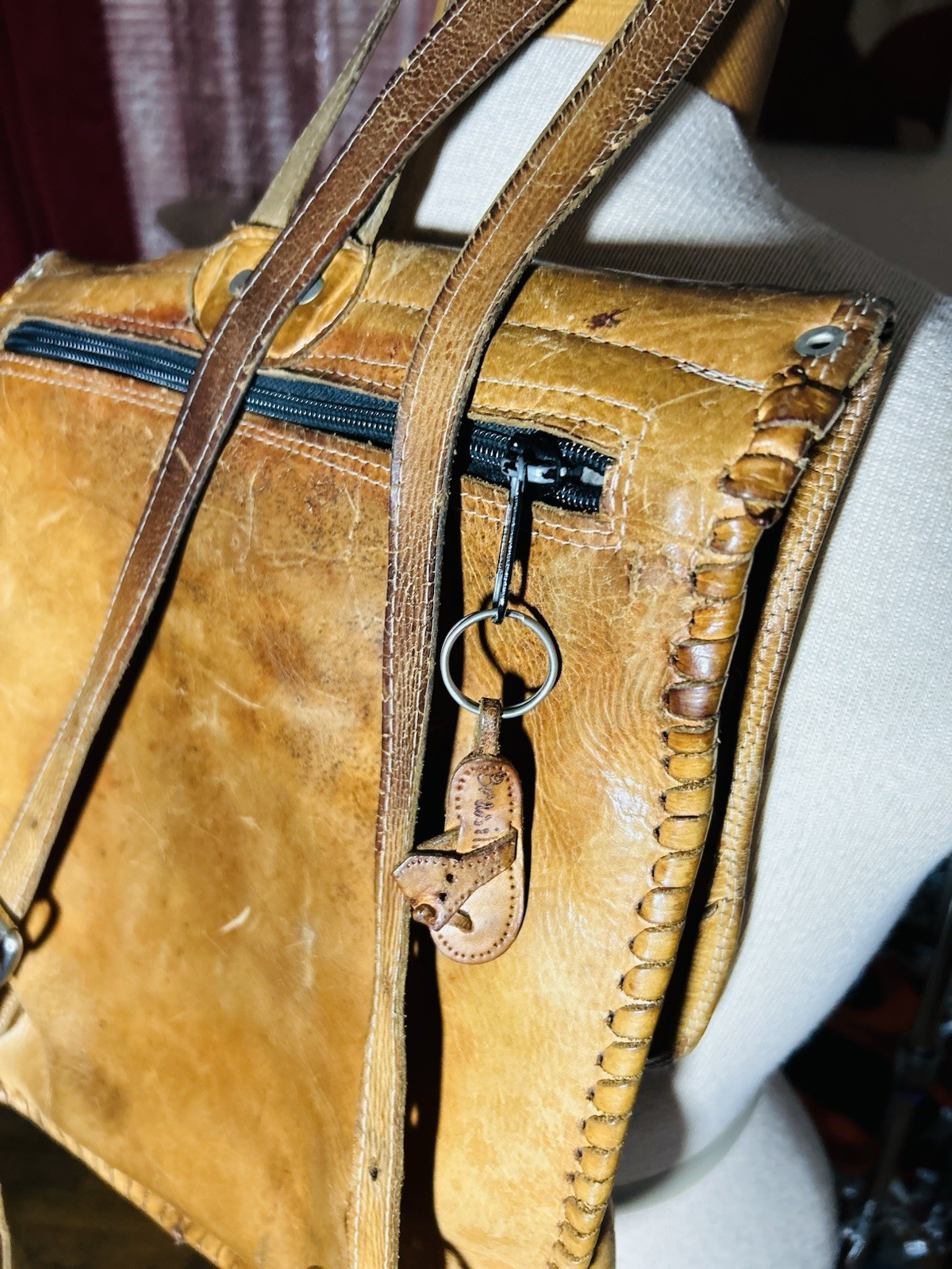 Brazilian Leather BagPack Medium Size
