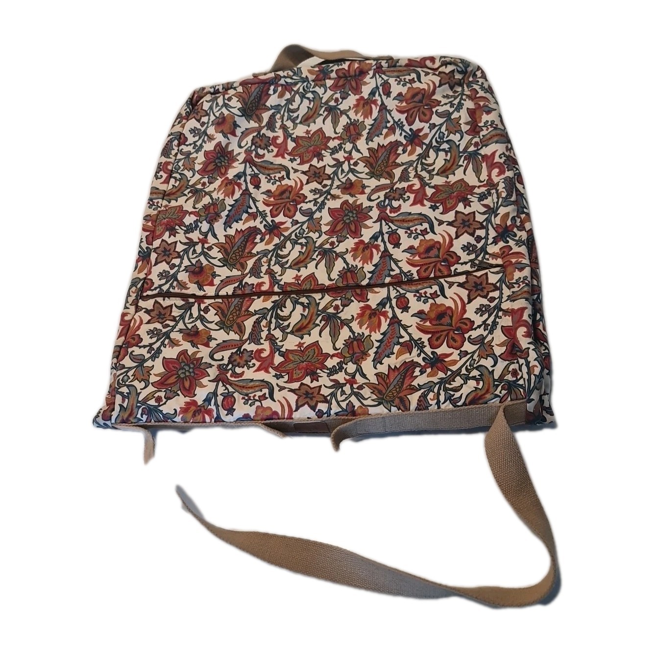 Laura Ashley Floral Hanging Garment Bag Cottagecore Travel Vintage