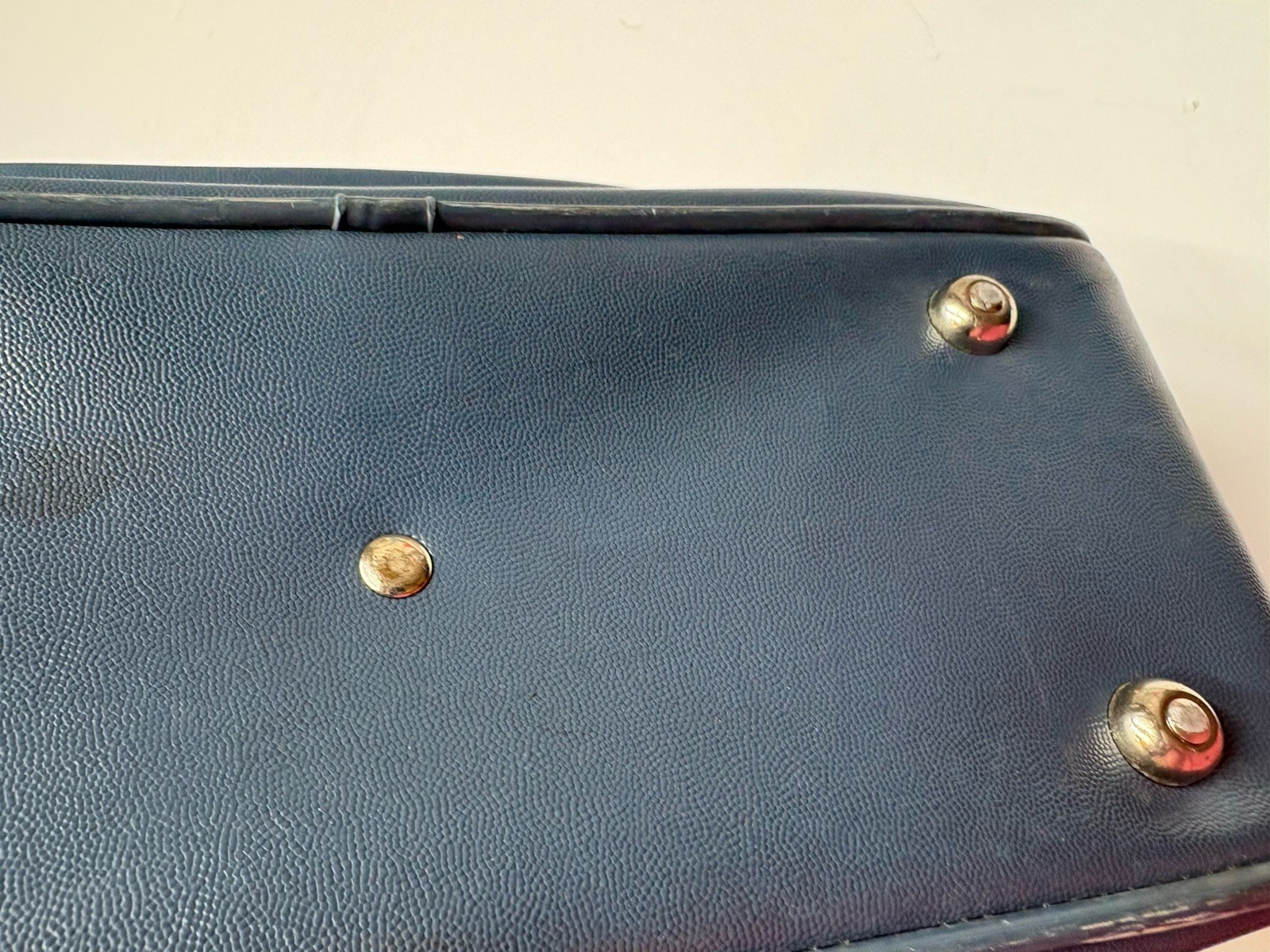 Vintage Escort American Tourister Flight Bag Blue Shoulder Travel Carry On 70s