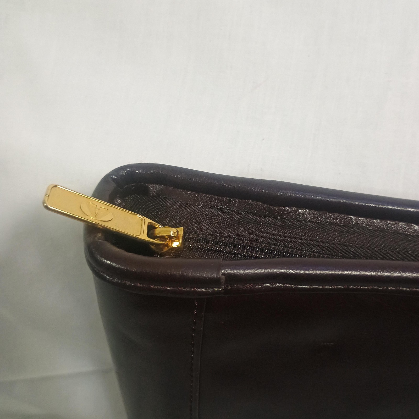 Vtg Avenues America Leather Portfolio Bag Brown Attache Case Document Binder EUC