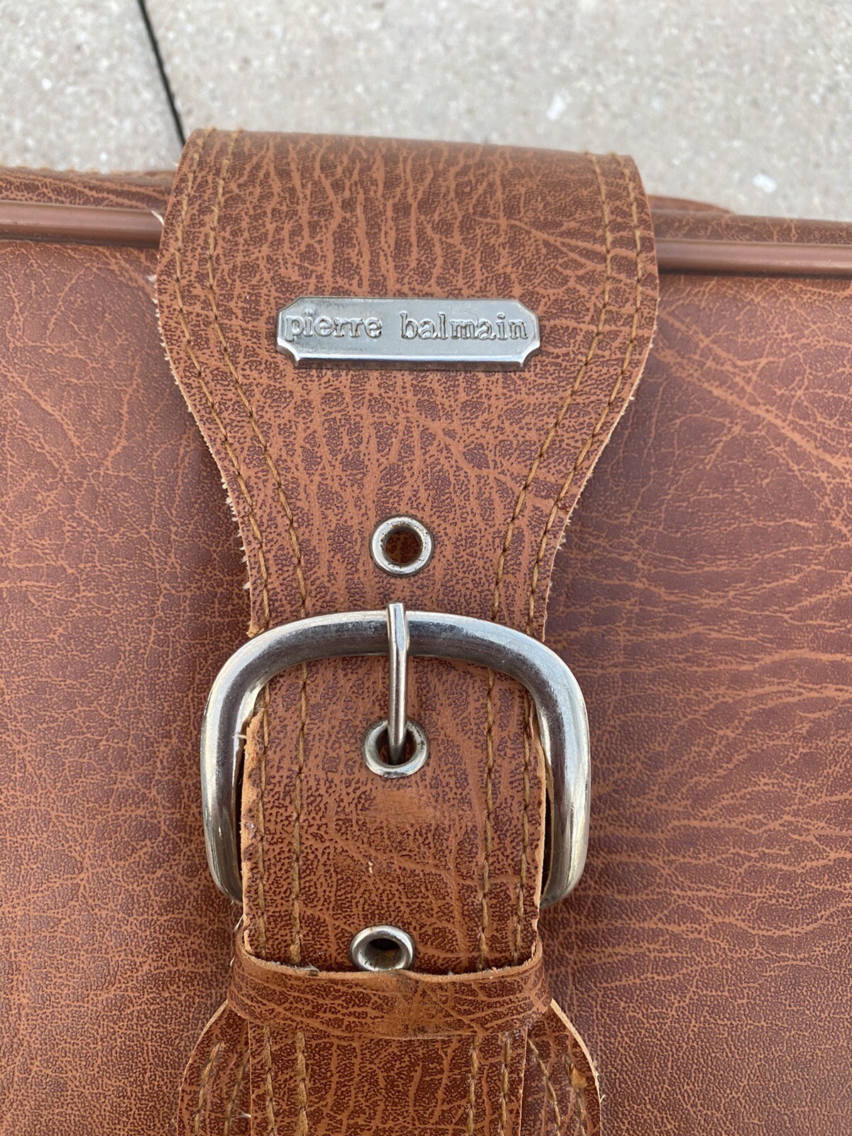 Vintage Balmain Paris “Pierre Balmain” Luggage (RARE)