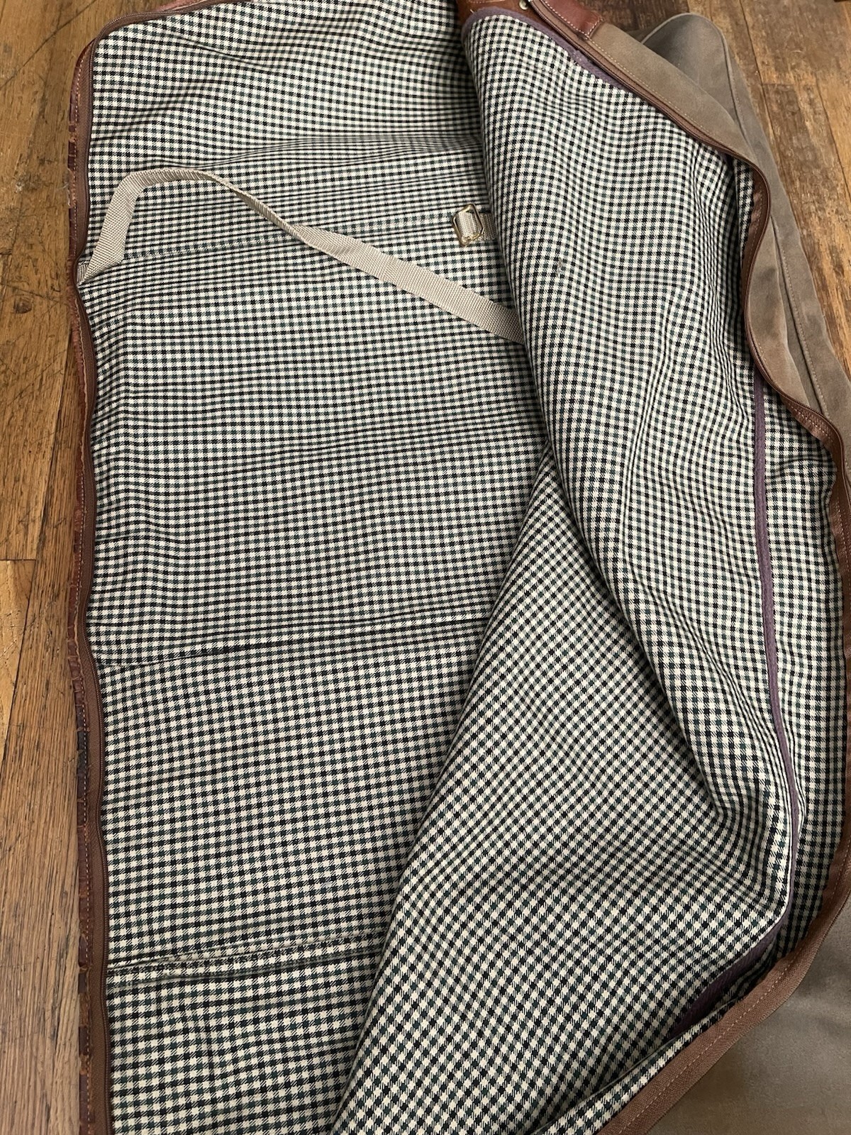 Vintage The Original GHURKA No 83 Marley Hodgson Garment Bag