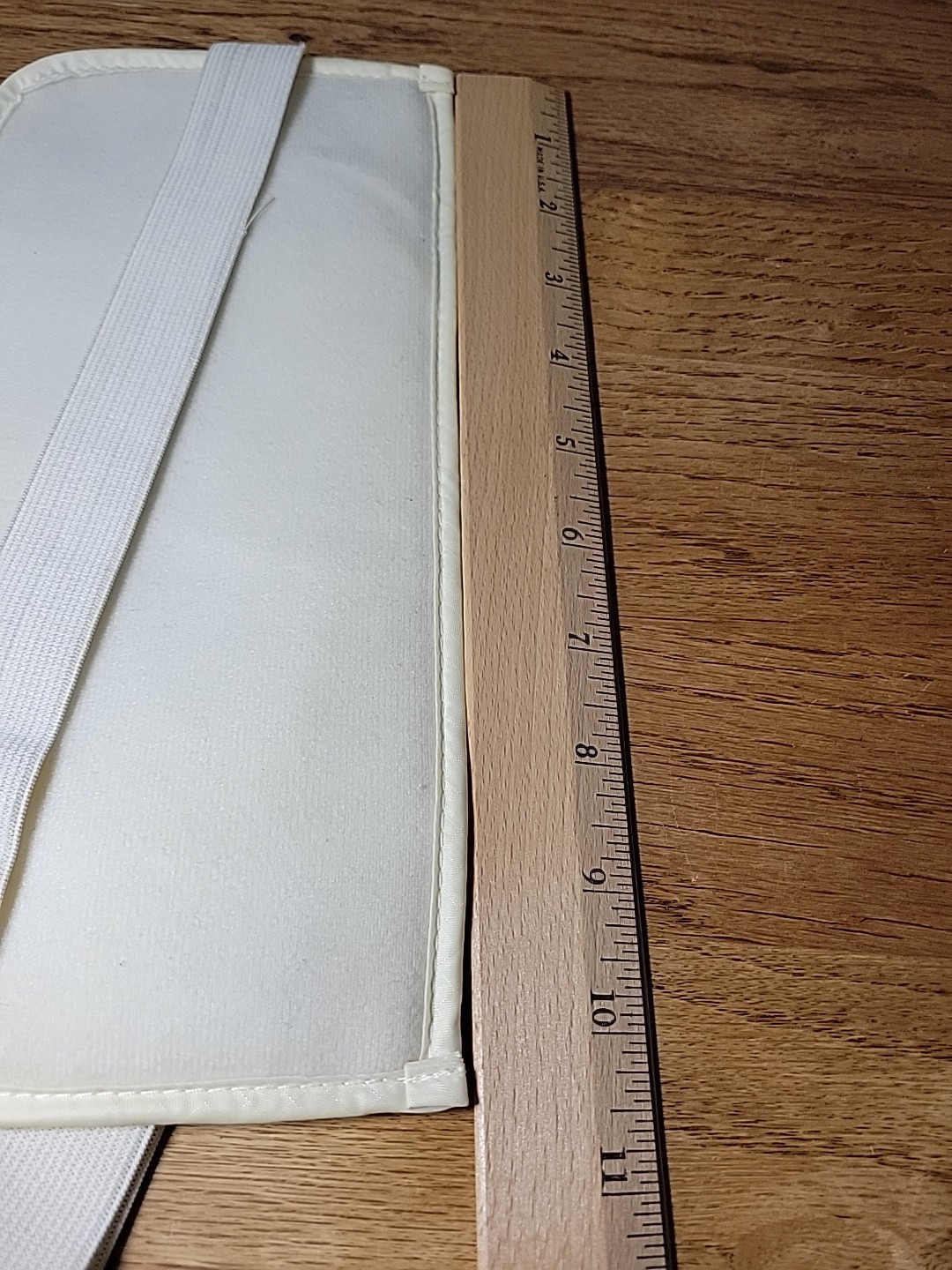 Vintage Samsonite Traveler Waist Money Belt Ivory W/Adjustable Strap