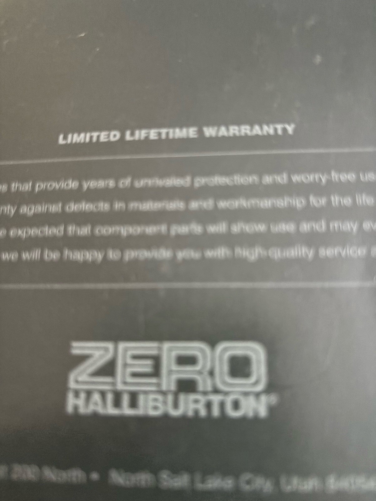 ZERO HALLIBURTON VINTAGE PRODUCT/MODEL CATALOG
