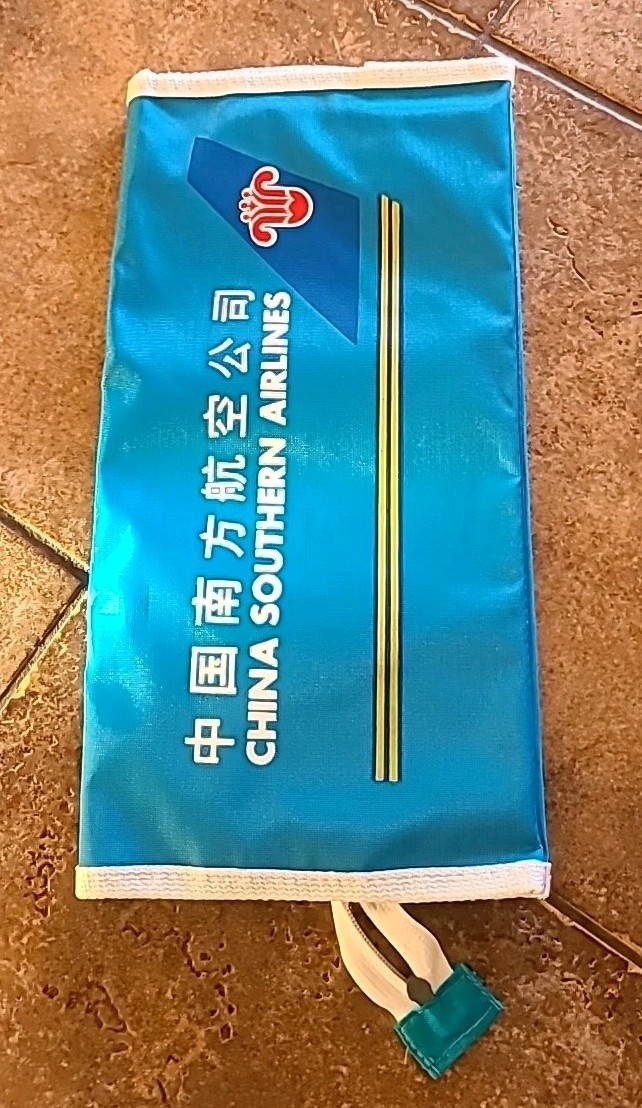Vintage 70s China Southern Airlines Carry-on Bag