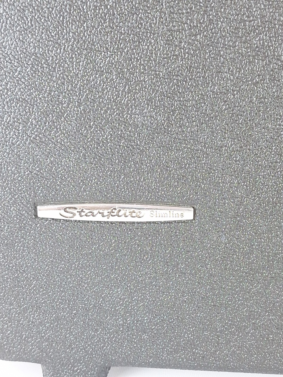 Starflite Slimline Black Hardcase Briefcase Government Military Issued No Key