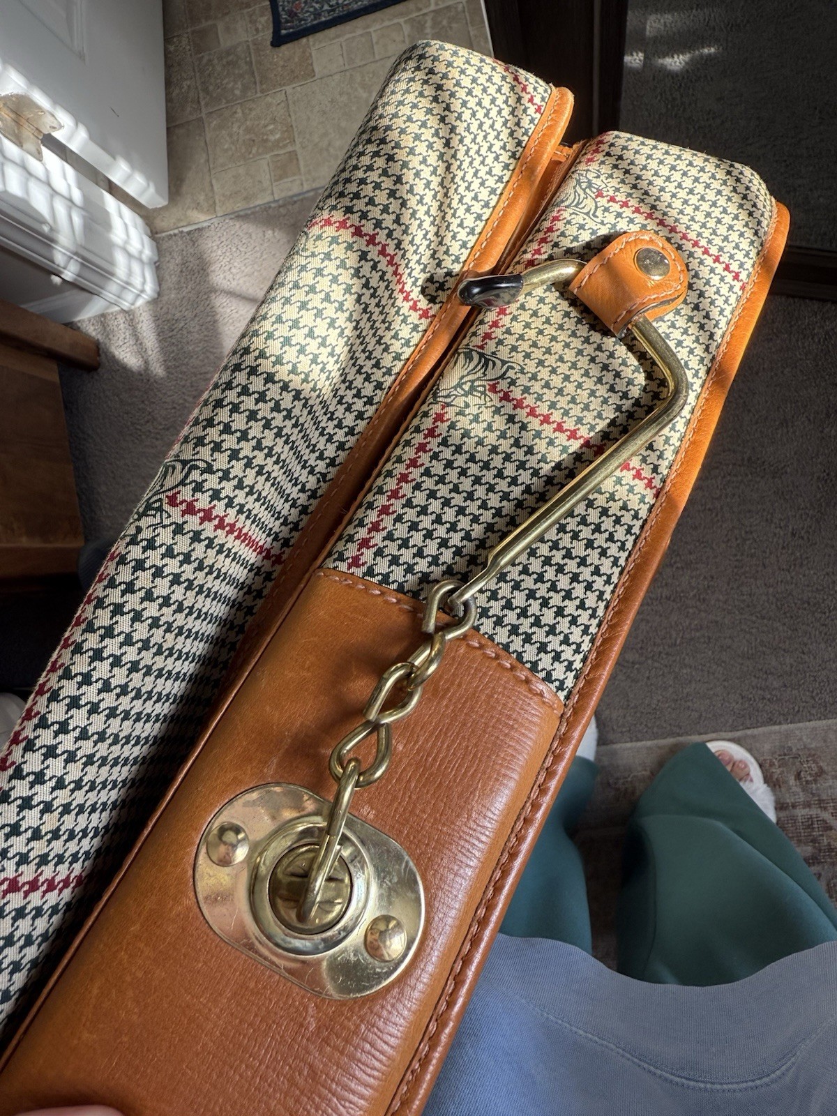 Vintage Mark Cross Garment Bag