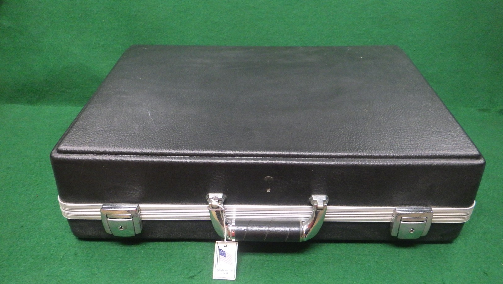 Vintage Samsonite? USA Made Hard Side Briefcase/Tool-Case w/Keys 1980s