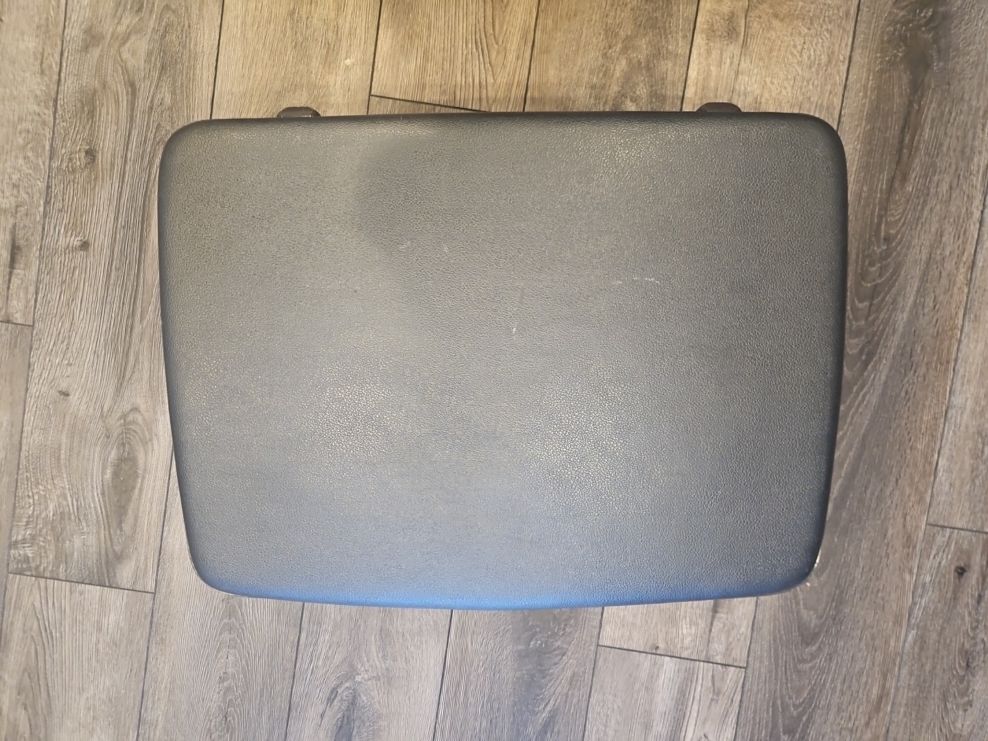 Vintage Hard Shell Airway Suitcase Early 20th Century 25×19×6 Black Luggage