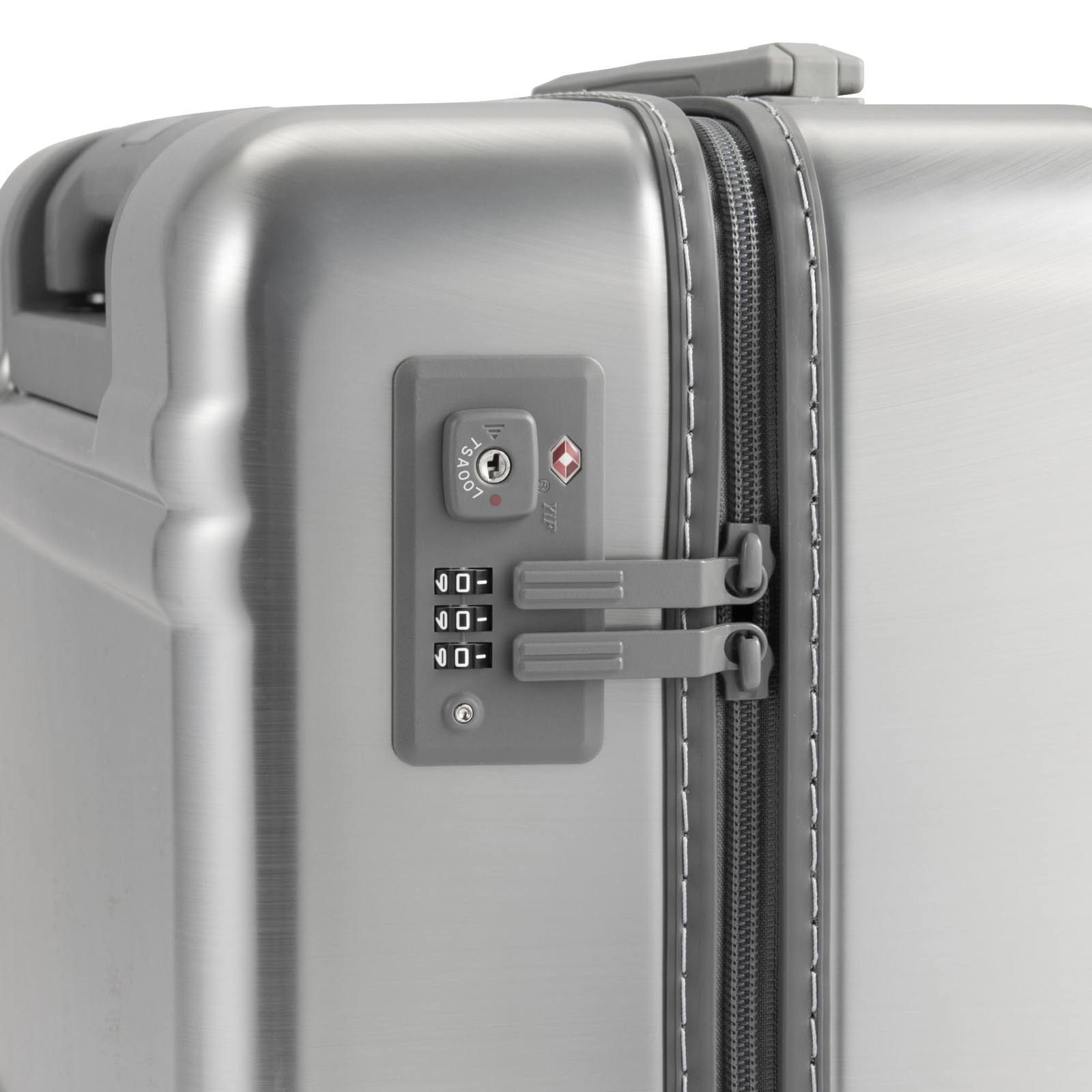 Zero Halliburton Suitcase Classic Lightweight 4.0 81371-05 Hairline Silver 30L