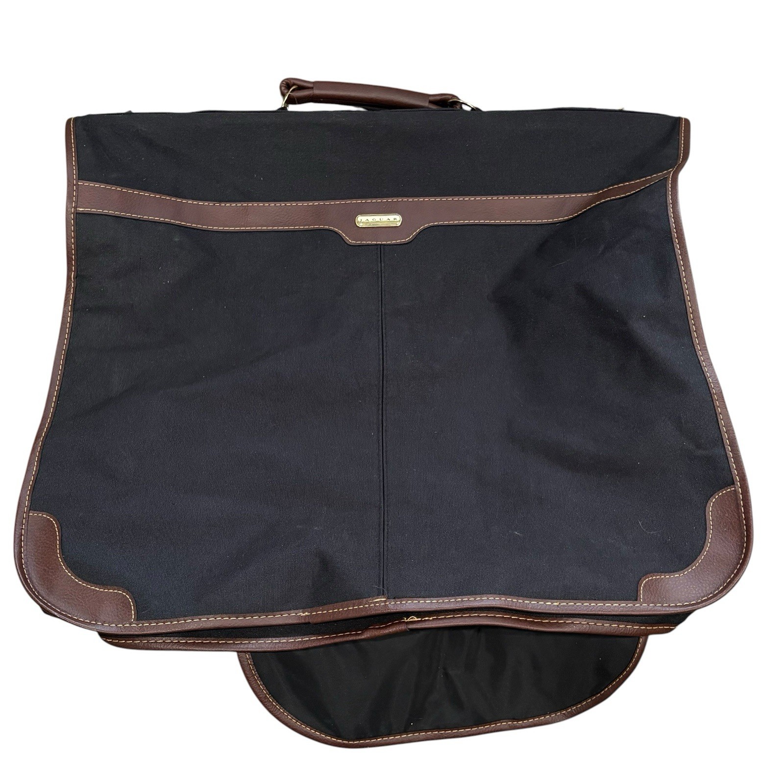 Jaguar Black Clothing Garment Bag Travel Luggage Hanging Suit with Keys