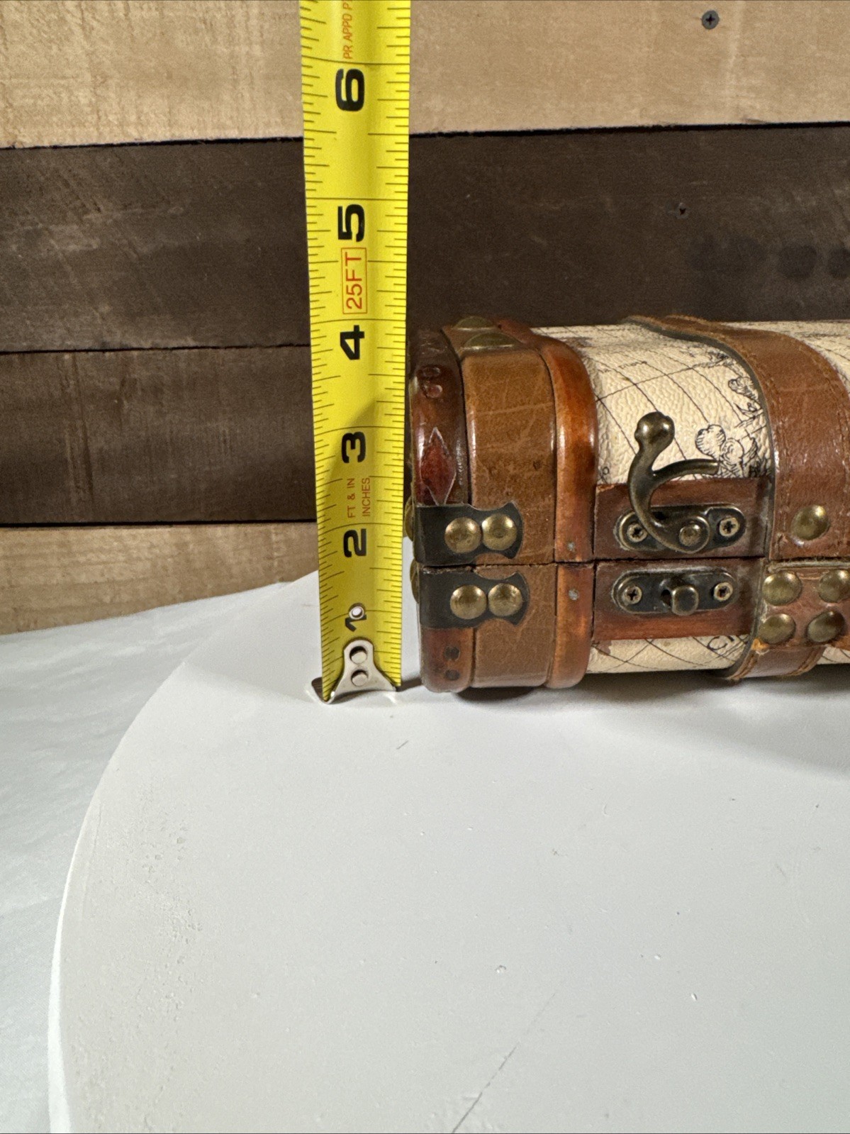 Via Vee World Classic Wooden Storage Decorative