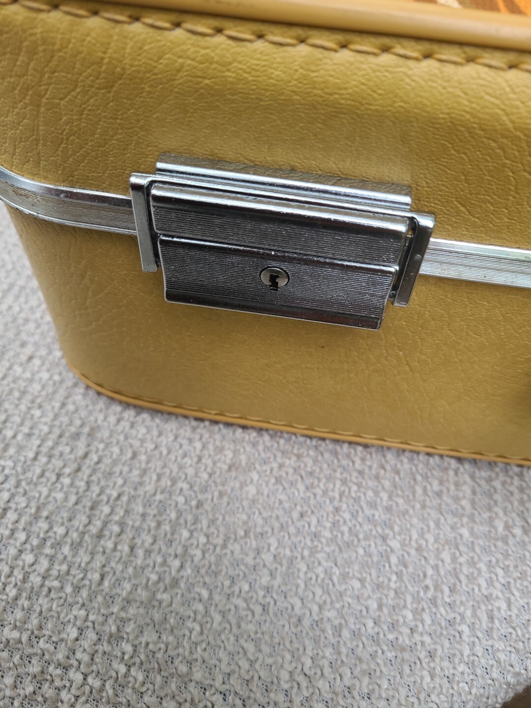 Vintage Retro Towncraft 60s Overnight Travel Train Case Luggage Suitcase