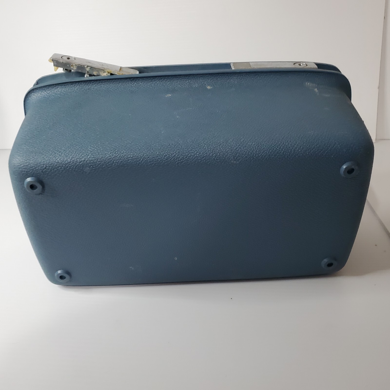 Vintage Lot Set 3 Samsonite Saturn Suitcase Luggage Makeup Carrie With Key Blue