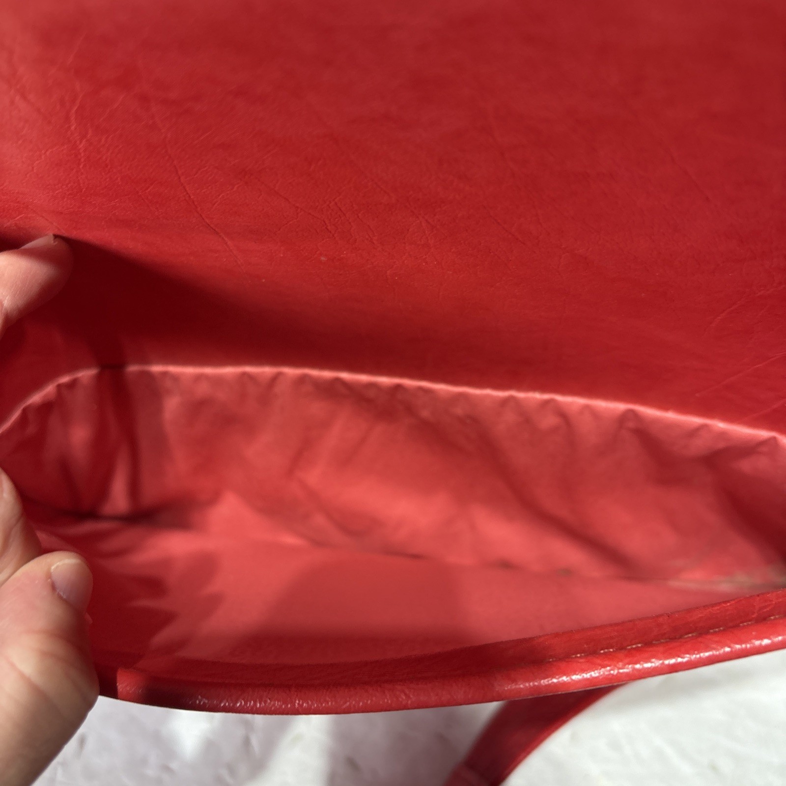 Vintage Samsonite Silhouette Carry on tote Work, Travel Red, Original KEYS!