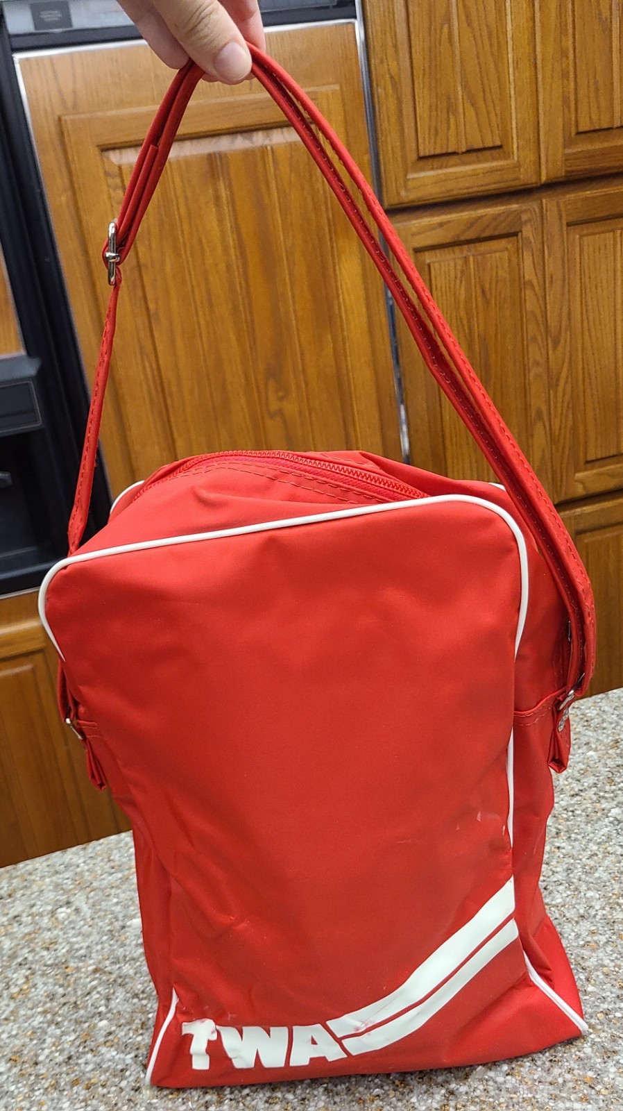 Vintage Travel Agency Tote (TWA) Trans World Airlines