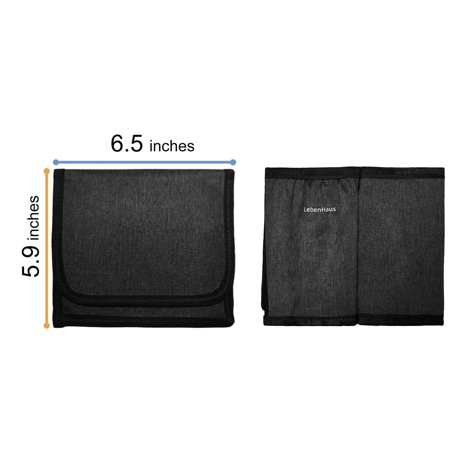 2 in 1 Luggage Cup Holder for Suitcase|Airplane Tray Table Carry on Hands Fre…