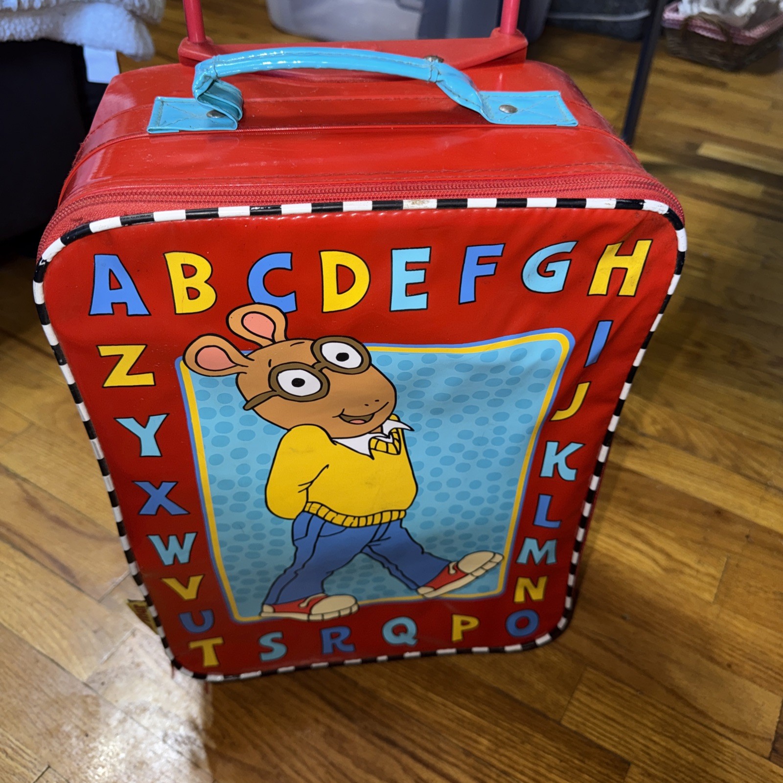 Arthur Roll Away Suitcase Vintage Early 90S
