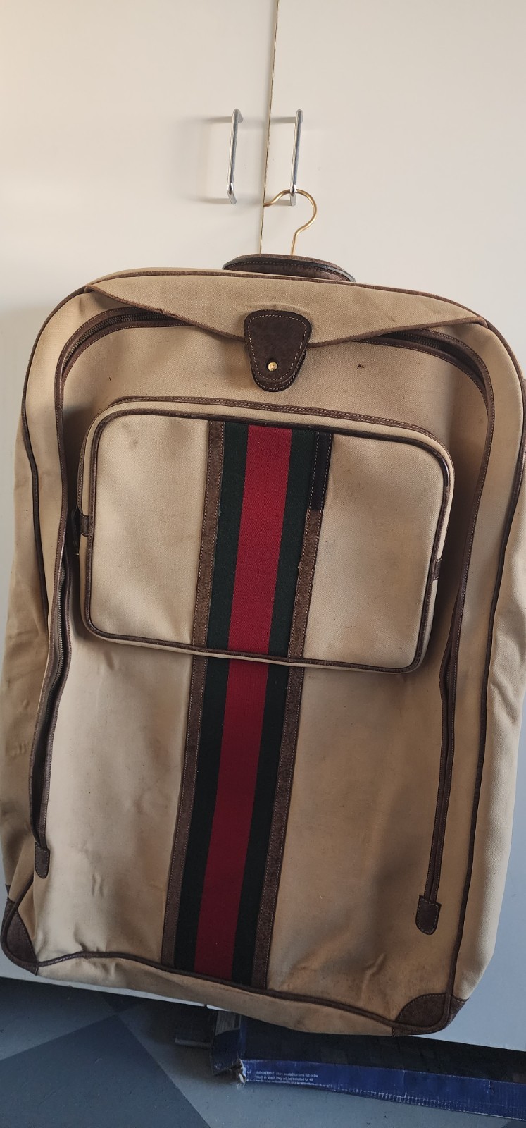 Vintage Suitcase Made By GUCCI
