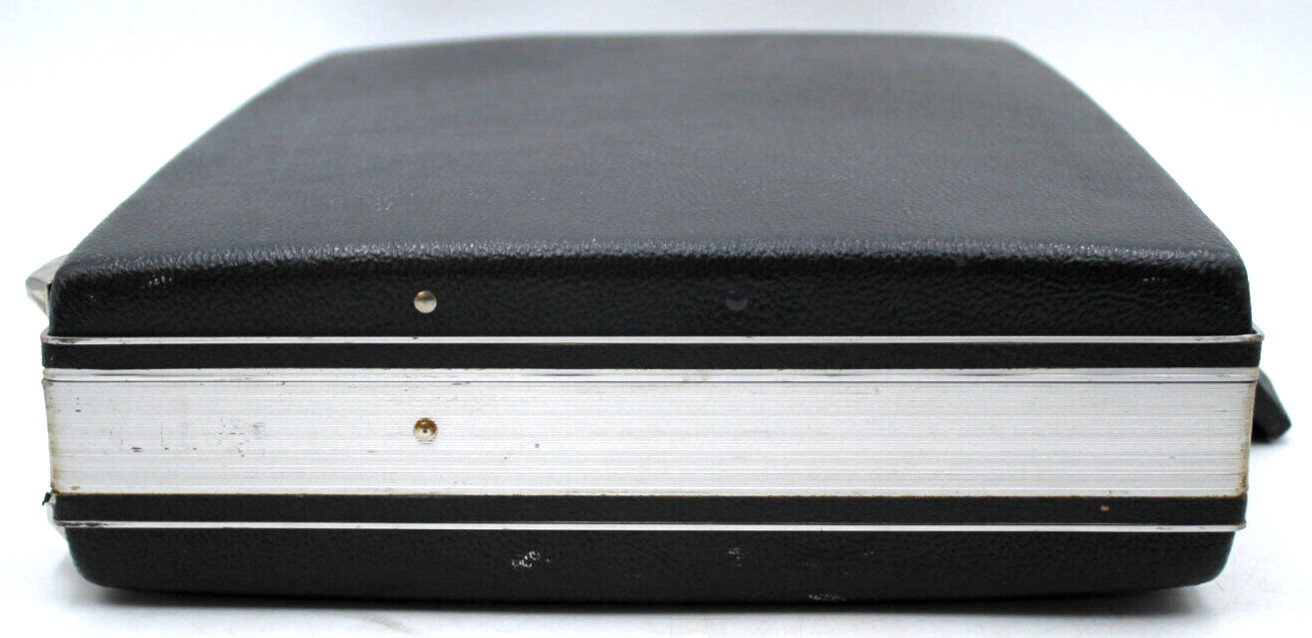 17x12x4″ Gray Hardside Hard Shell TROLITE Briefcase Snap Lock No Key +++++++++++