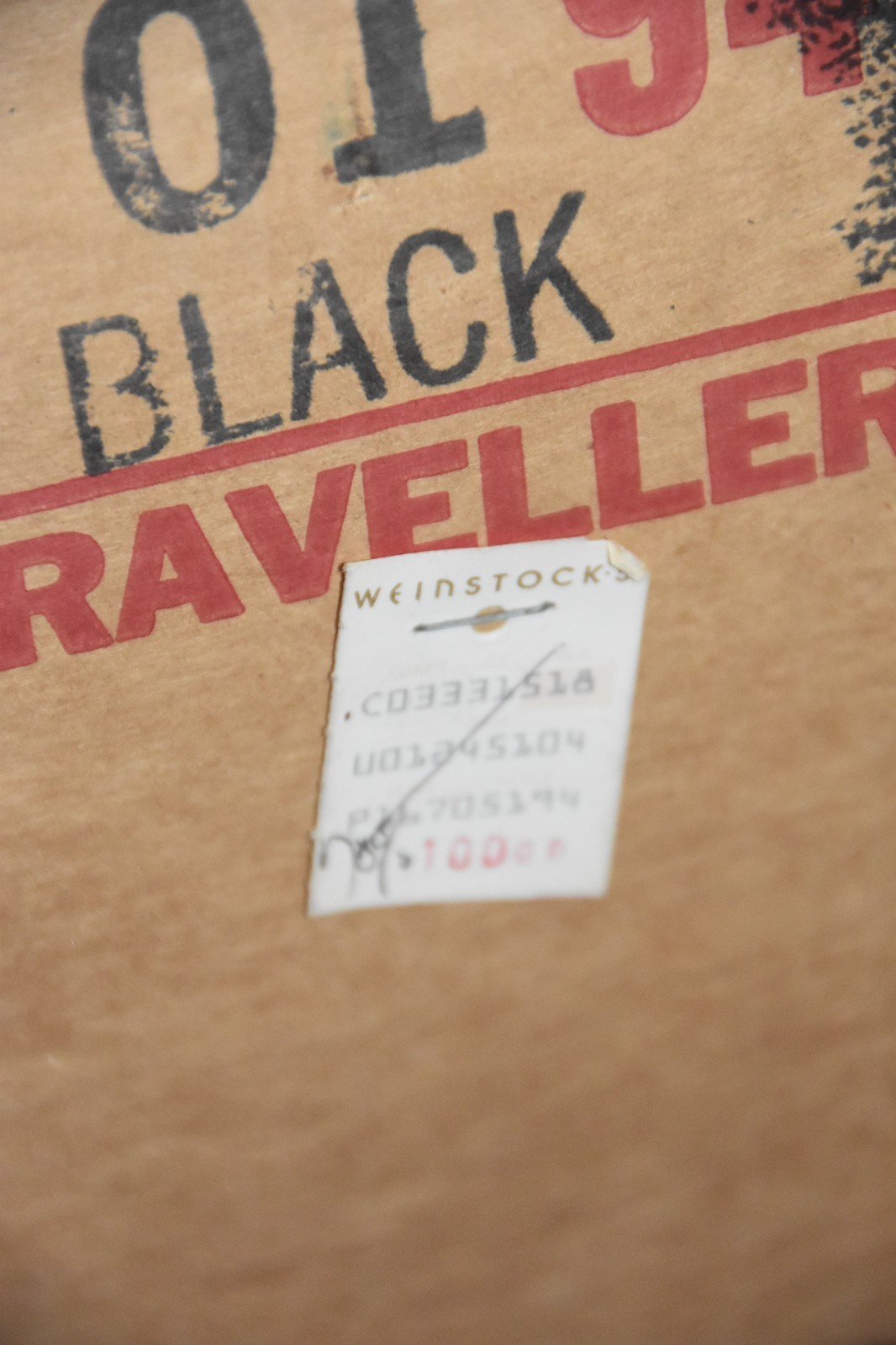 NEW VINTAGE 1980s Samsonite Kicks Traveler 24 Luggage Suitcase NWT & BOX Black