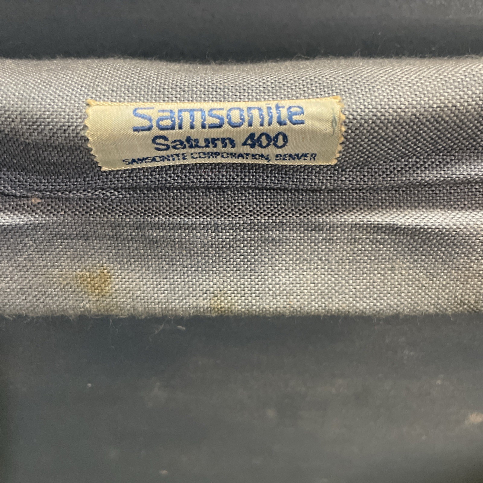 Samsonite Vintage Blue Make Up Hard Case With Tray Travel Case – Sewing Box