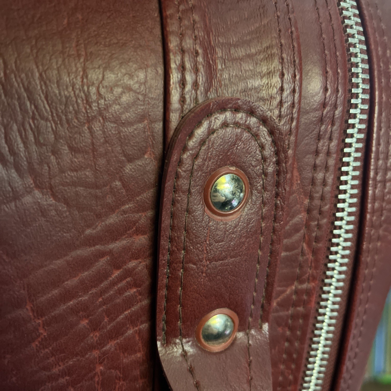 Vintage Classic World Traveler Red Burgundy Carry On Suitcase Luggage