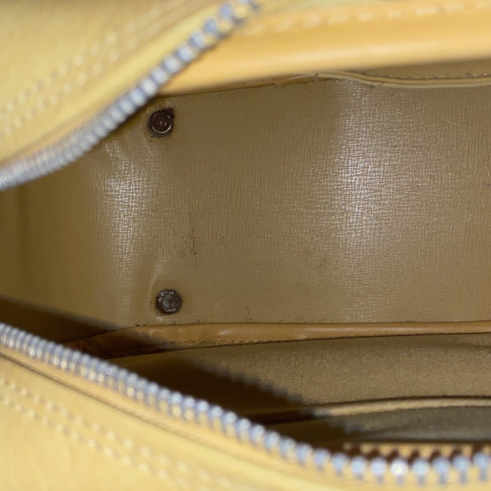 VTG. 1975 American Tourister Luggage Carry-on Tote Gold/Yellow Shoulder Bag VGC