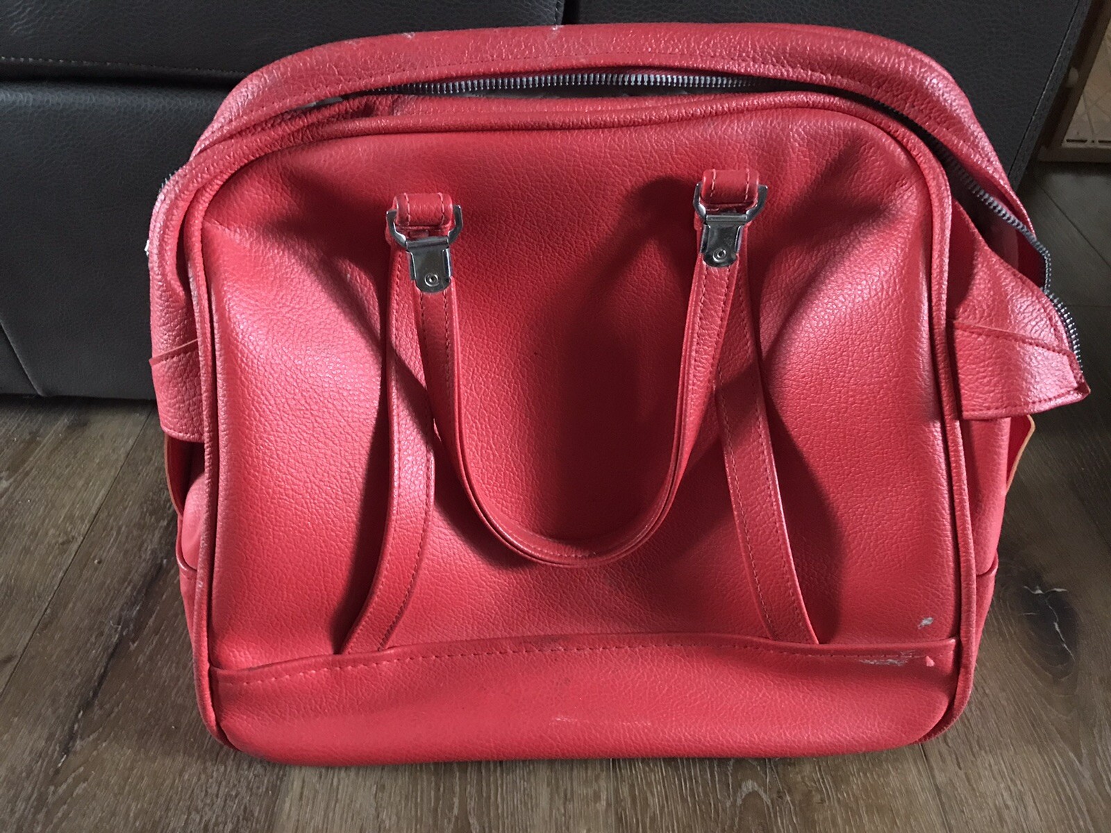 VINTAGE American Tourister Suitcase Soft Side Lockable No Key Travel Carry On