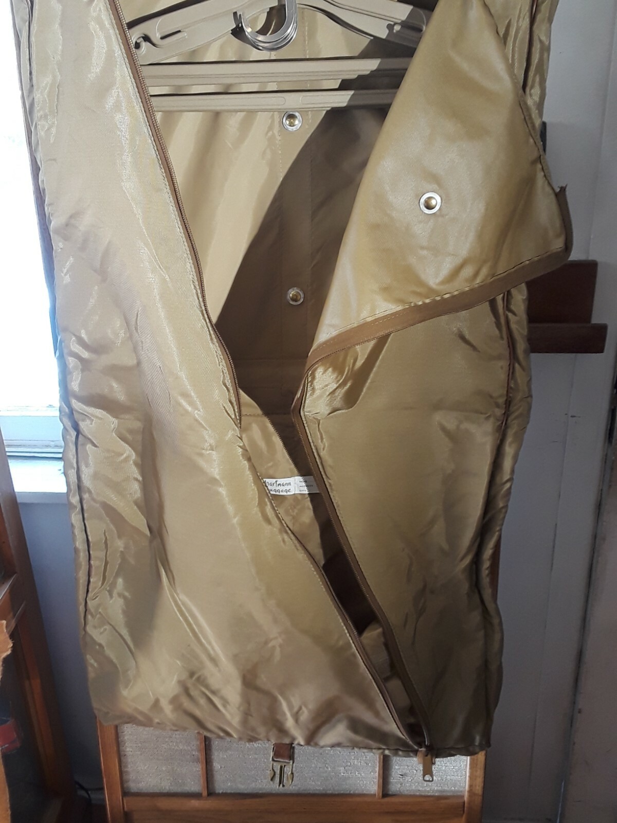 HARTMANN Vintage Nylon Garment Bag Luggage 24″ Multi-Pockets