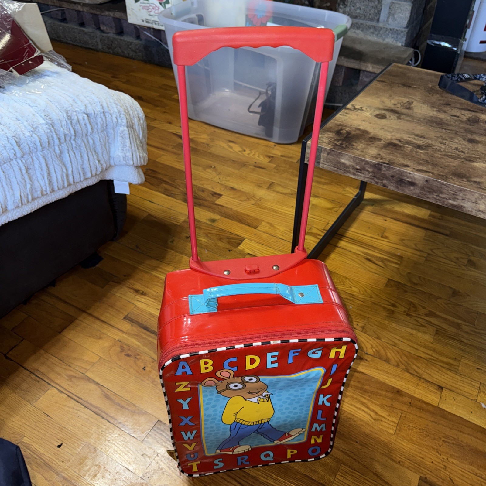 Arthur Roll Away Suitcase Vintage Early 90S