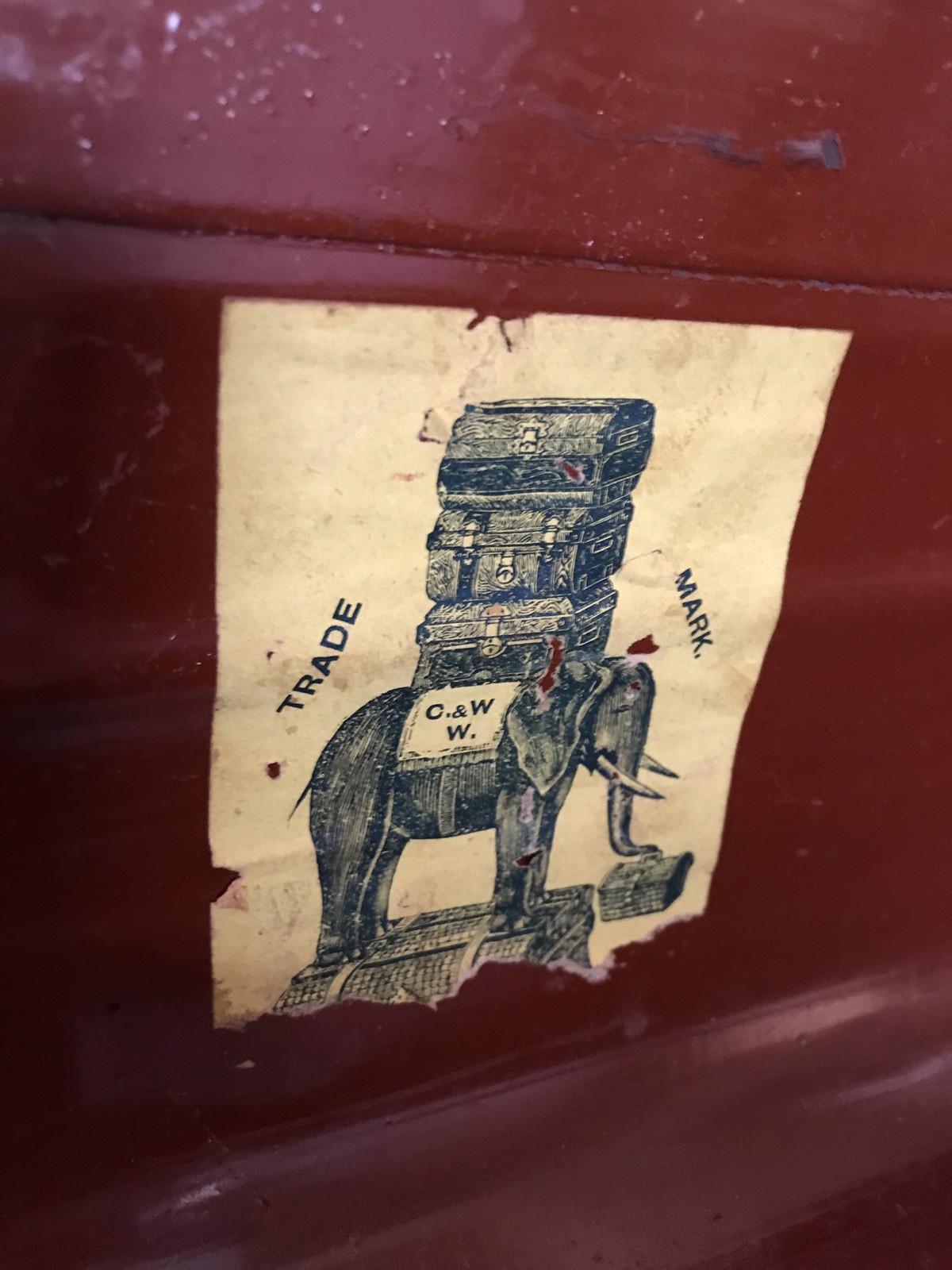Chatham & Wilkes Steel Trunk Case