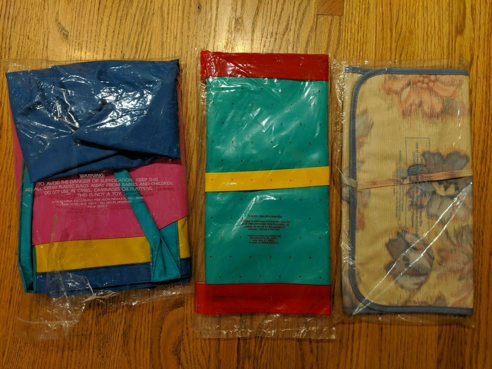 Vintage Avon Fashion Tote, Sporty Essentials Organizer, & Accessories Organizer