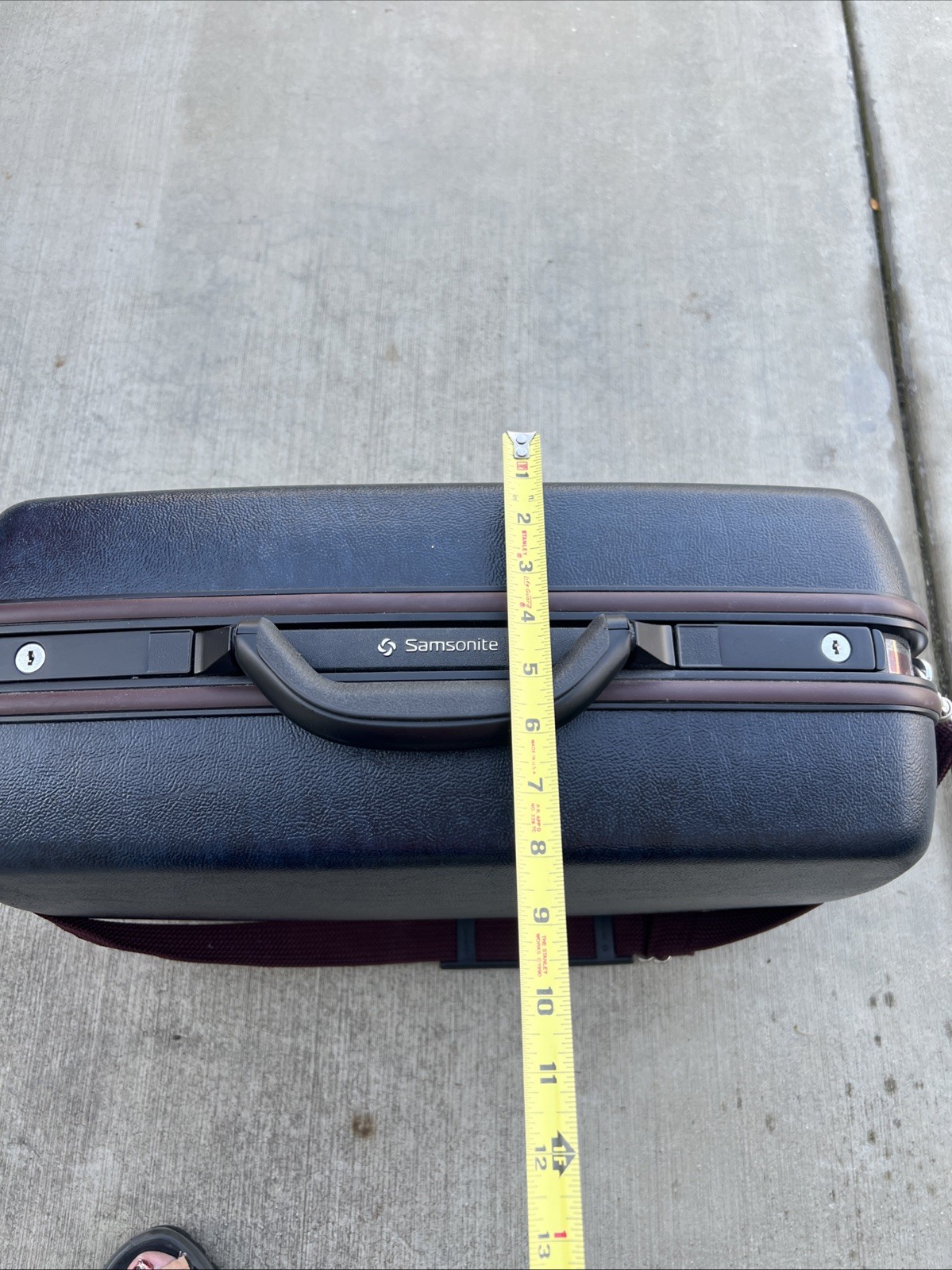Vintage Samsonite Silhouette 4 Hard Shell Suitcase 20″