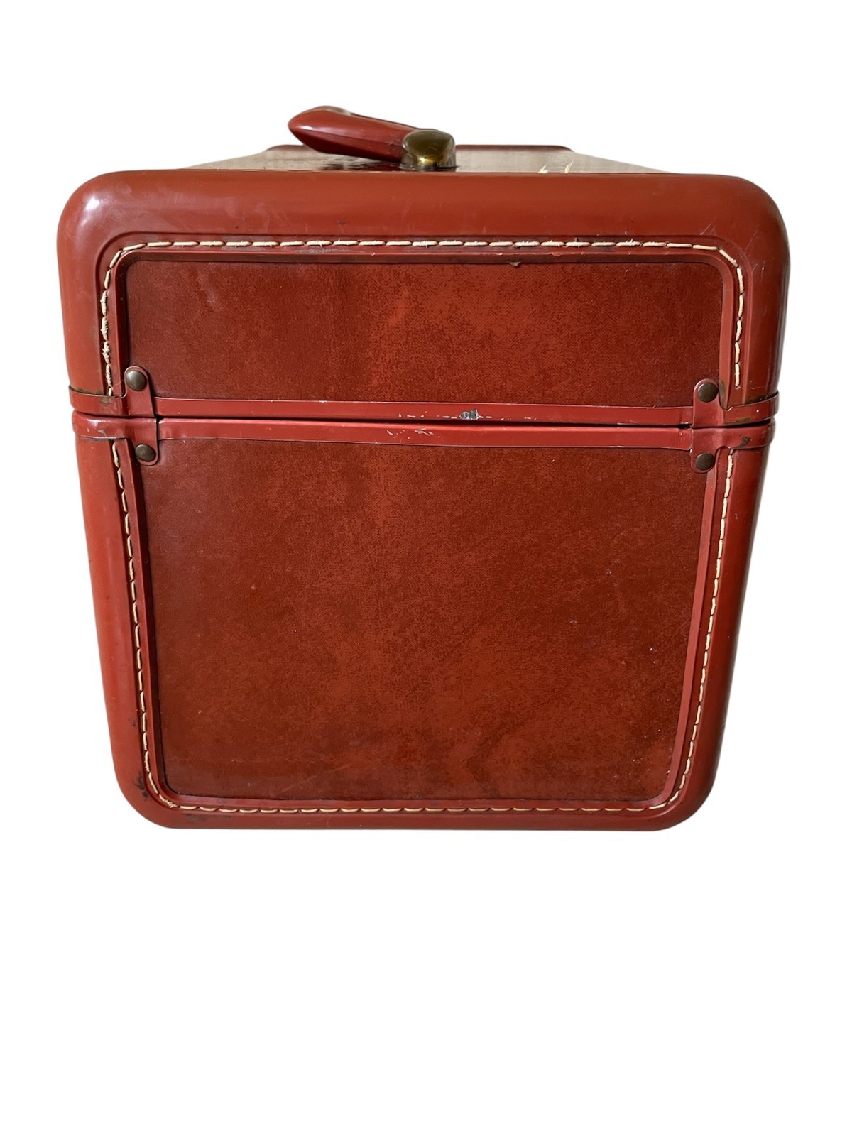 Vtg 1950s Samsonite Shwayder 4951 Suitcase w/Key, Train Case 4912, Key Missing