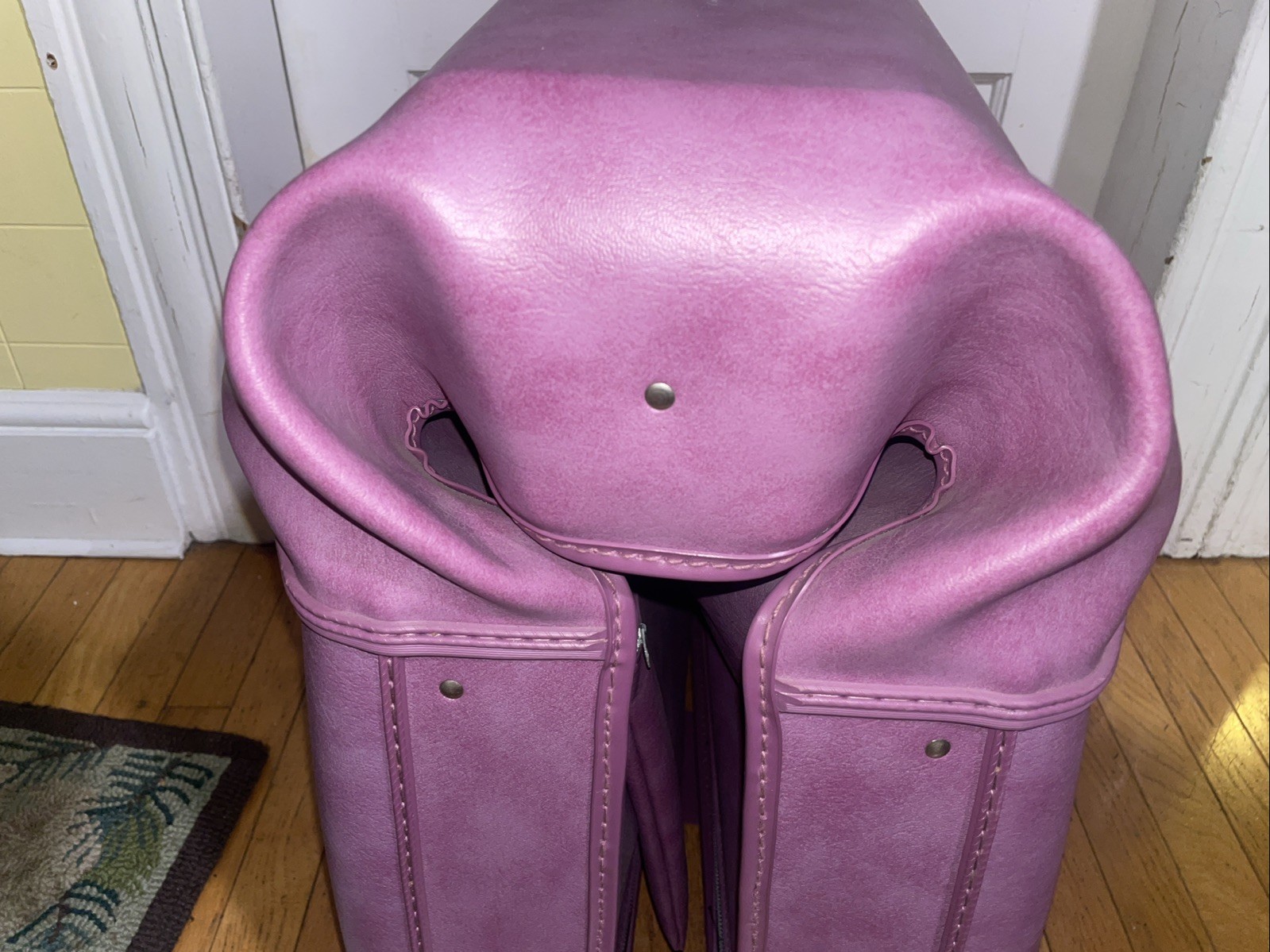 Pristine VTG 1960s AMERICAN TOURISTER ‘Duette’ Tiara Line Hardshell Garment Set