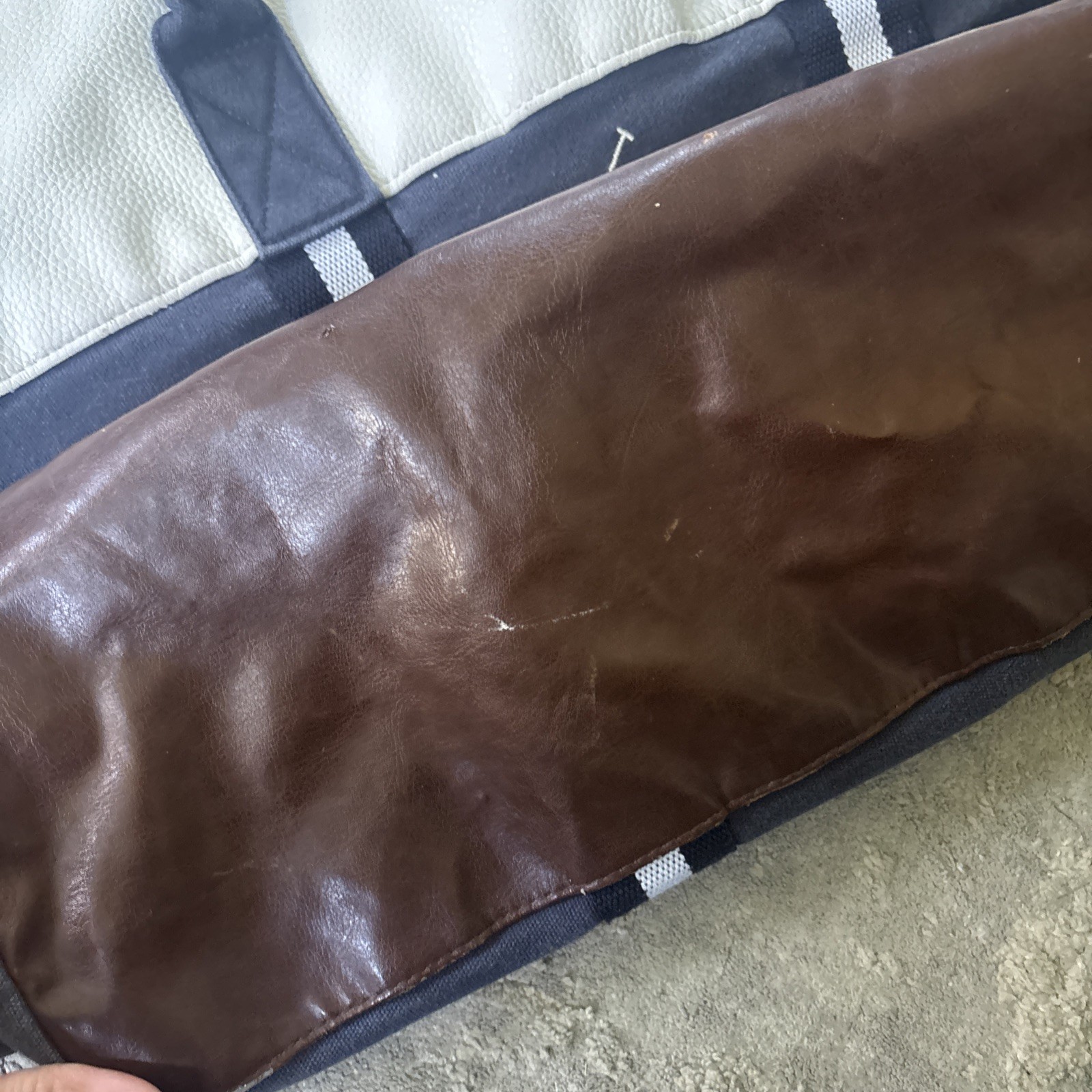 Polo Ralph Lauren duffel bag Weekender Carryon With Strap Zipper Handles