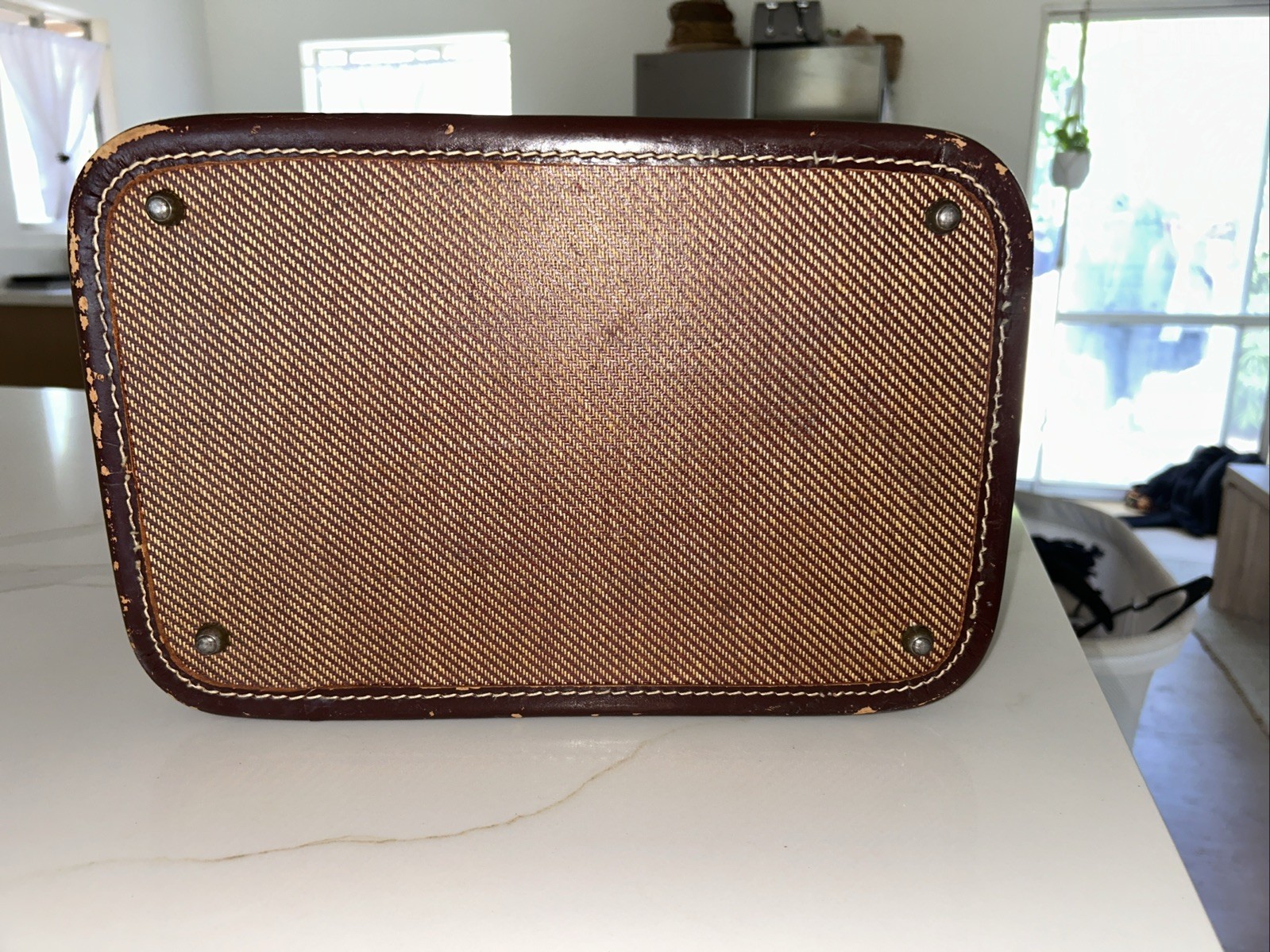 Amelia Earhart Vintage “Train Luggage” 1960 14×9.5×9. No Key. Read Description