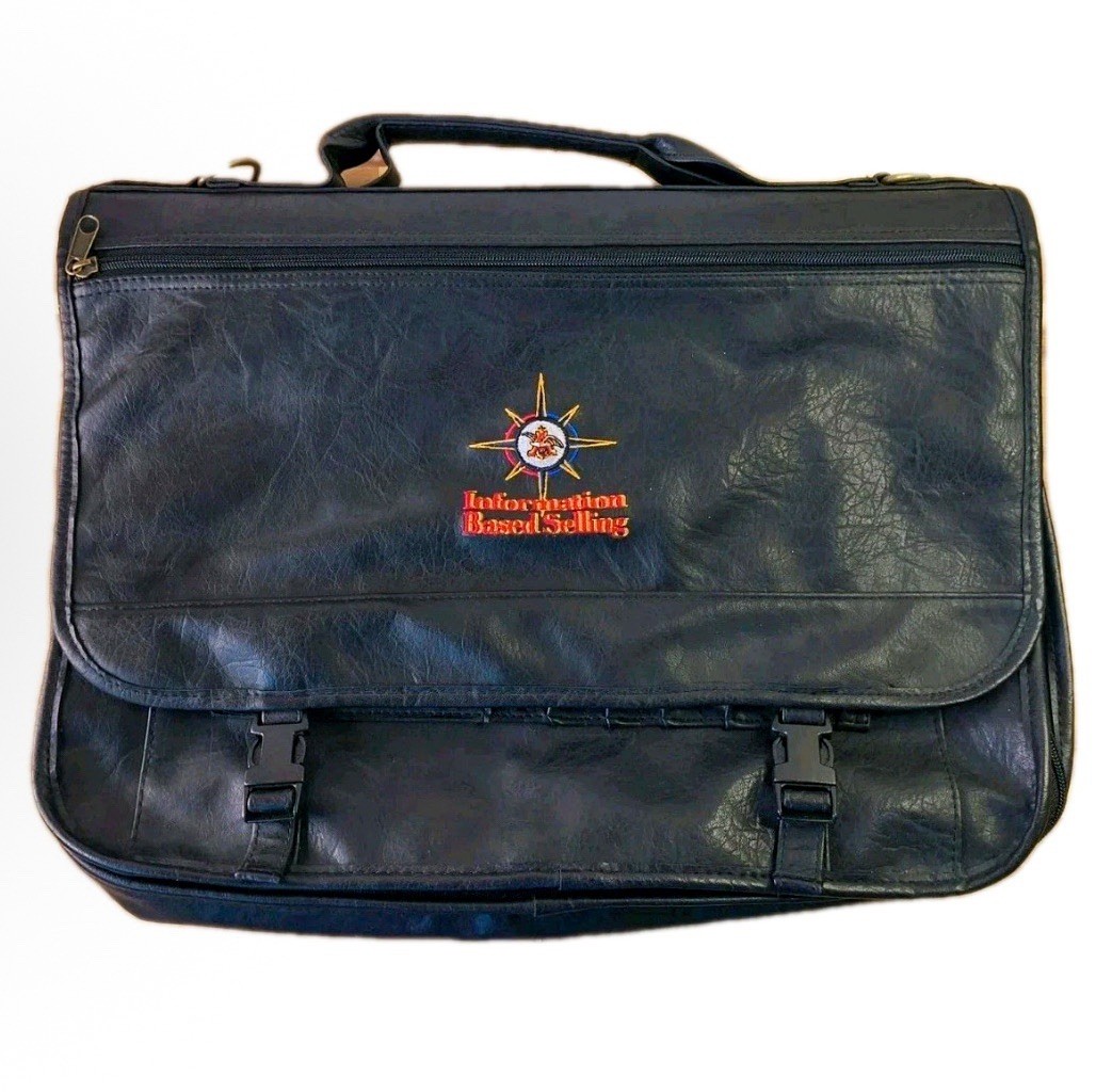 Anheuser Busch Employee Black Leather Shoulder Bag – Budweiser