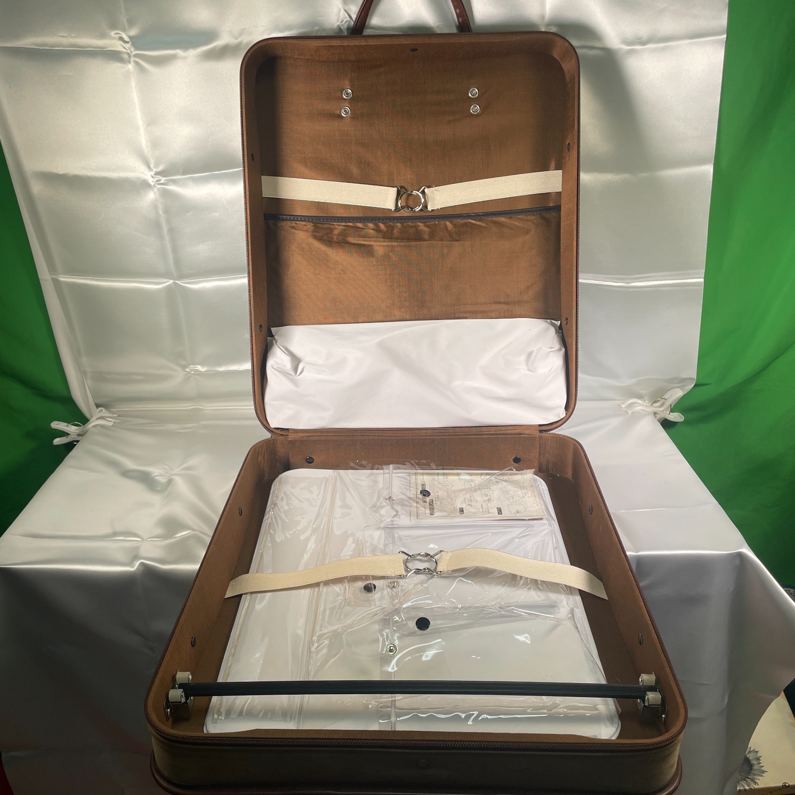 Japanese Vintage Garment Bag for Kimono Suit Cosplay Travel Luggage Retro