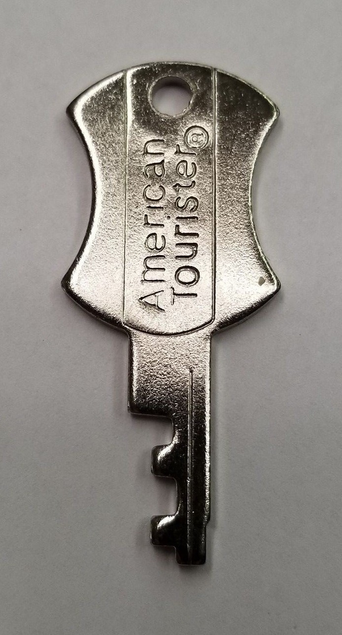 Vintage American Tourister Luggage Replacement Key for Cam Locks 2934