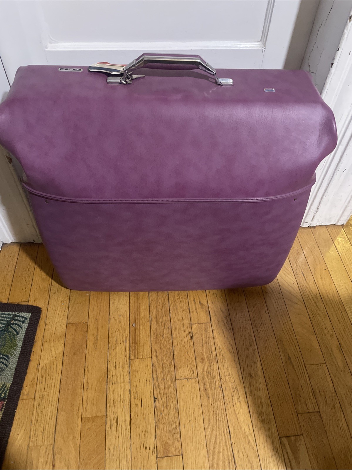 Pristine VTG 1960s AMERICAN TOURISTER ‘Duette’ Tiara Line Hardshell Garment Set