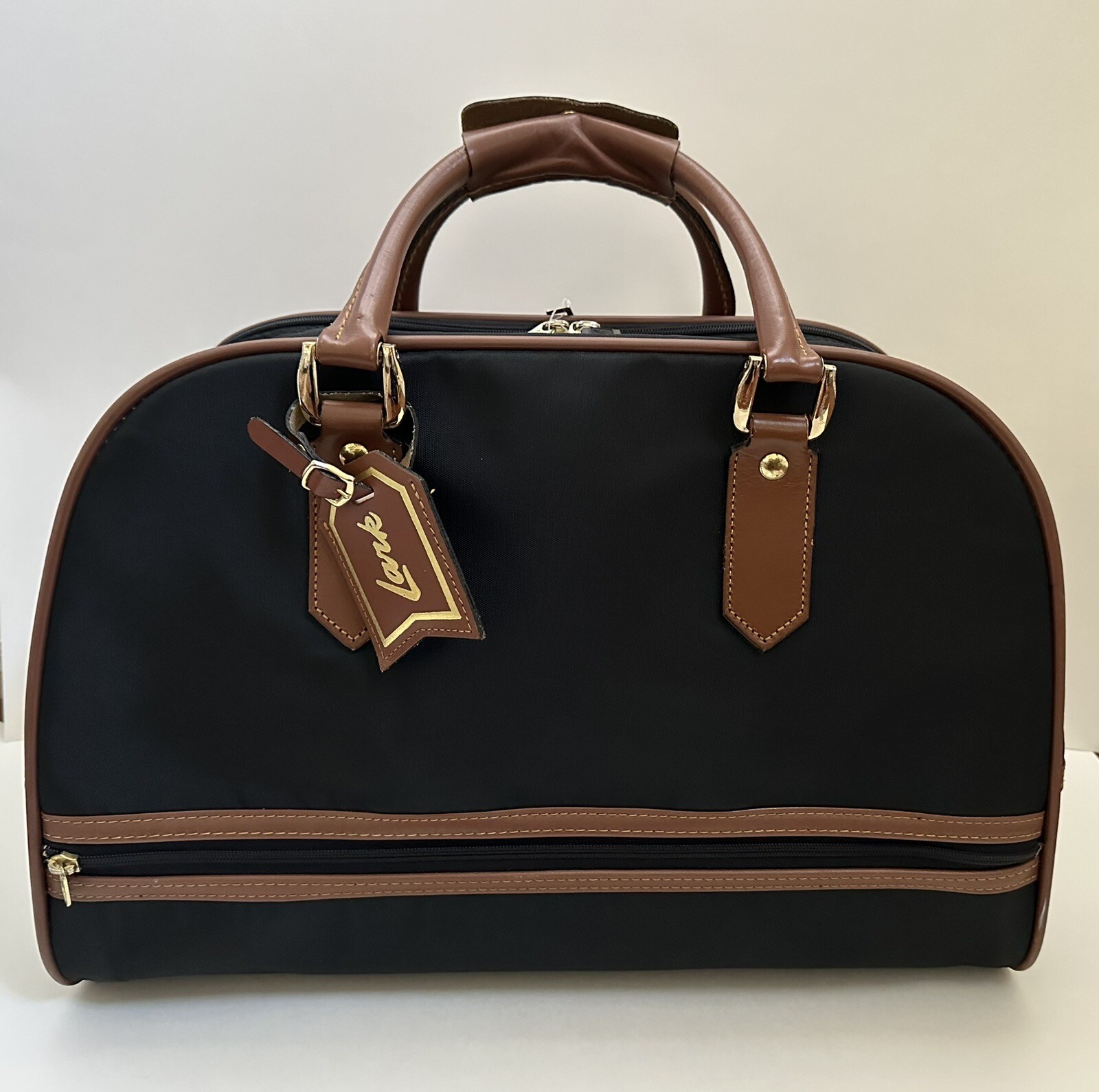 Lark Black Weekend Travel Duffle Bag Carry on Luggage