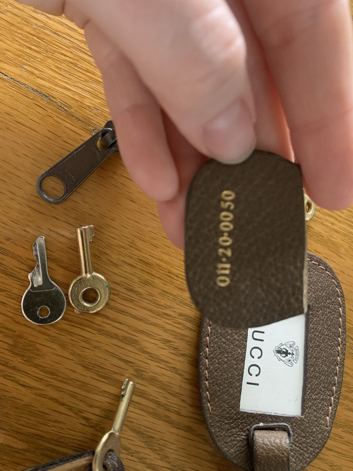 Authentic Gucci Logo Sign Repair Kit Replacement Parts for Repair
