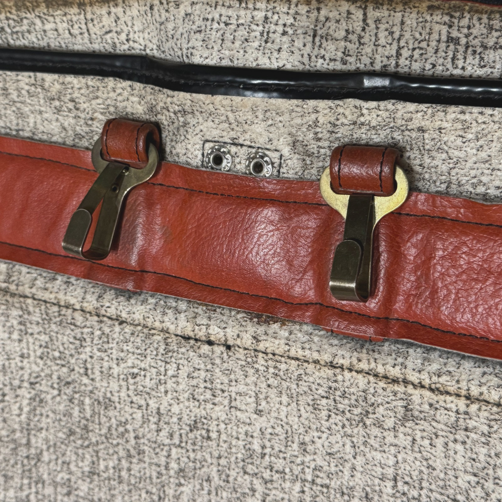 Adidas Garment Travel Luggage Bag, Burnt Orange, Vintage