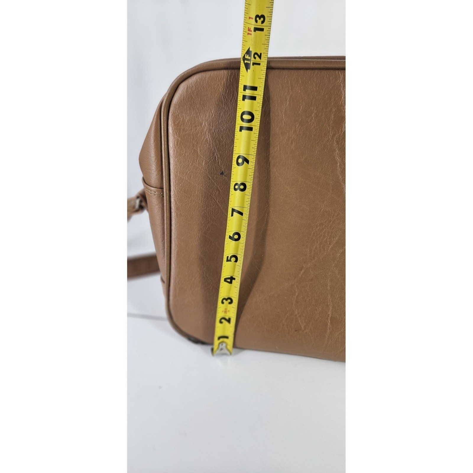 Samsonite Concord Shoulder Carry On Overnight Bag Tan/Brown Vinyl